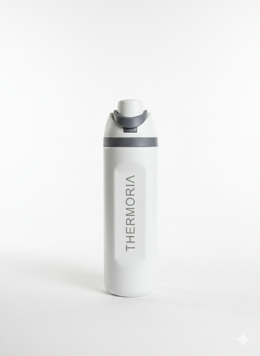 Thermoria sport bottle in white
