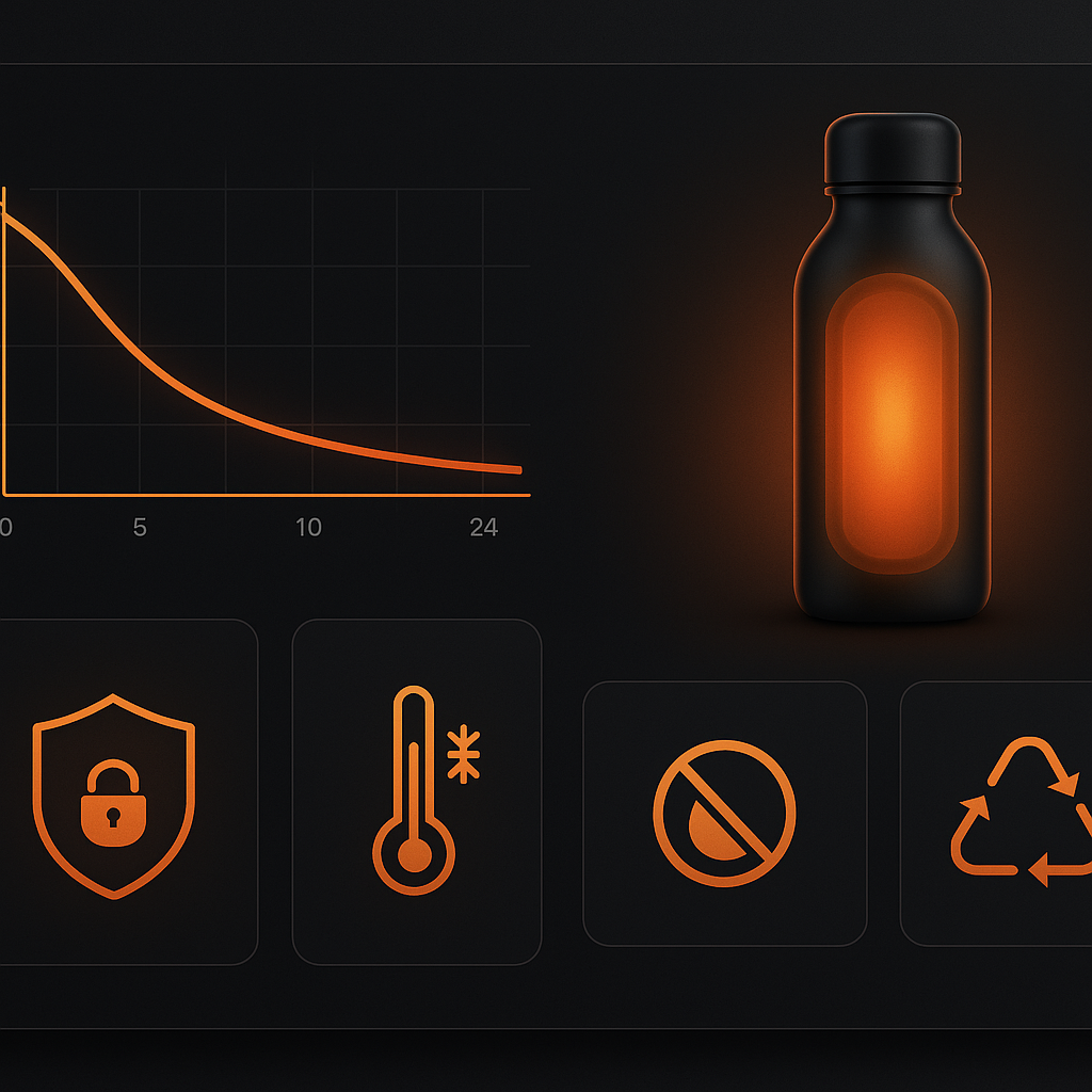 Thermoria luxury product macro shot